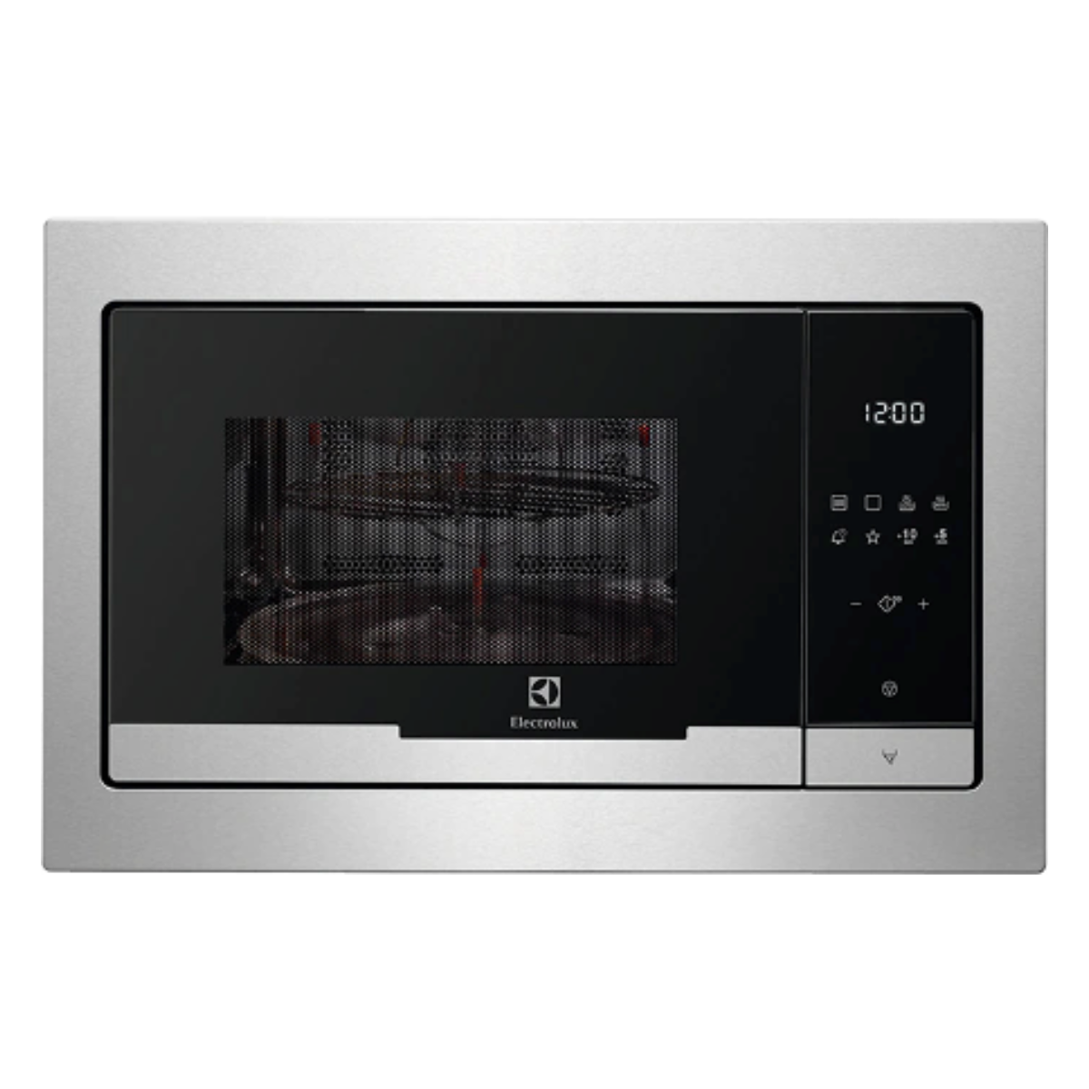 ELECTROLUX BUILT IN MICROWAVE 25LTS STAINLESS STEEL 9 POWER LEVEL GRILL